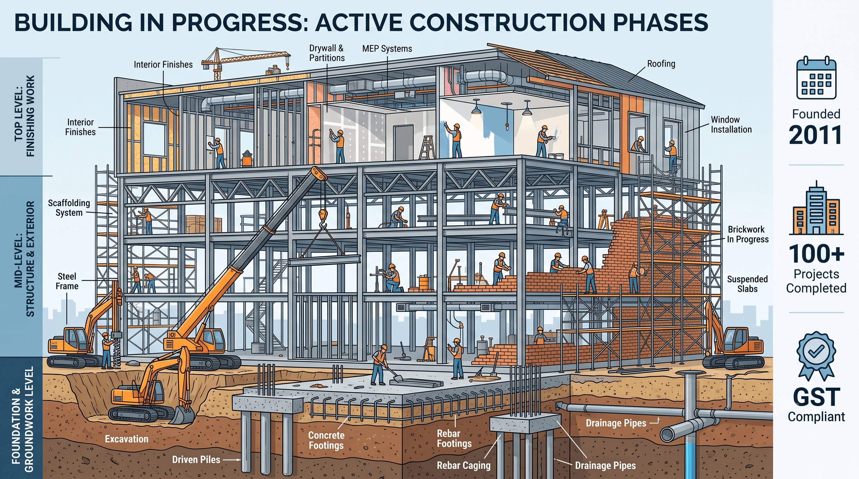 Yashas Construction site
